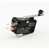 Микропереключатель V-156-1C25  3pin, пластина + ролик 25мм 15А
