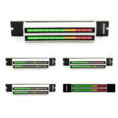 Индикатор уровня аудиосигнала, 2 кан., 3 цвета, 12LED