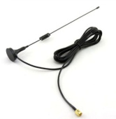 Антенна GSM 900-2100 мГц, с каб. 3 м., SMA male на магните 