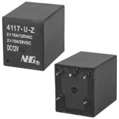RELAY 4117-U-Z-10A-12VDC-1.0 (5 конт)