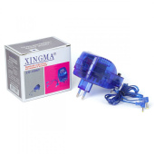 Адаптер универс. 1,5-3-4,5-6-7,5-9-12V 1,0A  трансф. XM-1000D (7 уровней + 6 переходников)