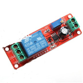 Реле-коммутатор вход 12В, нагрузка 2200Вт с рег. Задержкой 1-10с