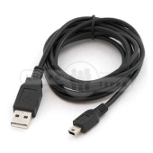 Шнур USB 2.0 AM - mini USB B 5pin 1.8м