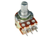 RV16A01F-20-15K-B50K-3C стерео с центральной фиксацией