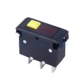 IRS-1-B15 15A  Кнопка-автомат защиты по току