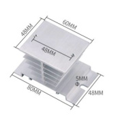 Охладитель 80х57х50мм TD1 для SSR-40DA