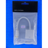 Шнур HDMI шт. - VGA гн (15см) конвертер