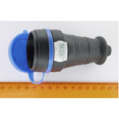 Розетка для удлин. на шнур FAR с з/к каучук 16А IP44