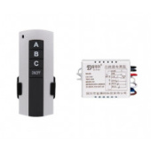 Дистанционный цифровой выключатель HL 1пульт ABC+1блок/3 нагрузки