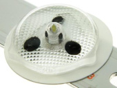 Светодиодная планка для ЖК панелей SVG320AE1 8LED (625 мм, 3 линз)