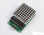 E40 LED модуль 8x8 с контролером MAX7219