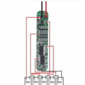 Контроллер заряда-разряда для Li-ion батарей, 5 ячеек, до 15А
