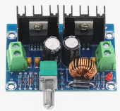 DC-DC понижающий вход 4-48В выход 1,00-35В до 8А на XL4016E1 (EM-839) 