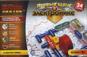 Электронный конструктор ЗНАТОК C 34 схем