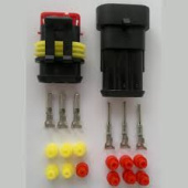 Разъемы авто 4 pin -комплект герметичный