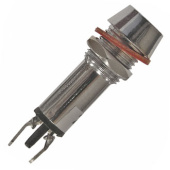 Лампа индикаторная L-615-R 12v (8mm)