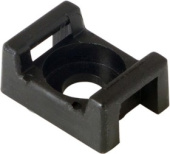 Крепеж кабеля  Rexant площадка крепления стяжки 22,2*16мм(черная)