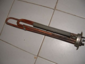 ТЭН 1,2кВт RCA б/терморег, фланец, б/изол(М6,62)