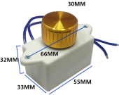 Диммер для регулирования мощности 350ВТ с выключателем в корпусе