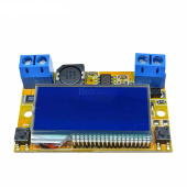 DC-DC понижающий вход 5.0-23 В выход 0В-16,5 В с регул. до 3А XL4015 с LED вольтметром