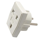 Сет переходник вилка-розетка 3-полюсный FD-1960