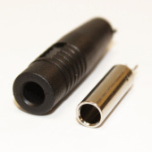 Гнездо БАНАН на кабель Dпров до 4мм Z041 черн.