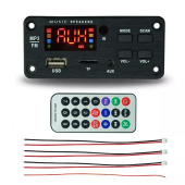 Усилитель мощности 2X25W, JQ-D002BT, BT, MP3, FM, SD, пульт