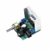 Усилитель УНЧ 2*15 Вт TDA7297 питание 12 В 2А