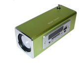 Мини-колонки AL-121 (МР3,FM,часы,термометр)