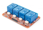 4-Channel 12V модуль реле с опторазвязкой для Ардуино
