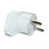 Вилка сет з/к угловая белая Makel  (10027)