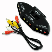 Коммутатор AV 3RCA 1вх-3 вых