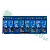 8-Channel 12V модуль реле с опторазвязкой для Ардуино