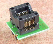Conv DIL16W/SOIC16 ZIF 150
