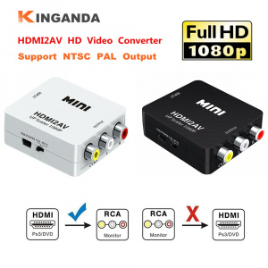  HDMI2AV   HDMI-RCA AV  HD 1080 P NTSC PAL
