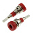 Клемма Z007 2мм panel jack RED