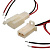 AWG24 2x2.8 5mm L=300mm RB Межплатный кабель