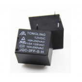 Реле JQC-3FF-S-H-12VDC (HF3FD/012-HTF) ( MPA-S-112-A ) 12V/10A (4 конт)