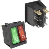 IRS-2101-1C КР/ЗЕЛ = KCD4-2101N-C3-R/6P on-off кр/зел