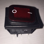 Кнопка с термозащитой 30А 250V Т85 4конт.