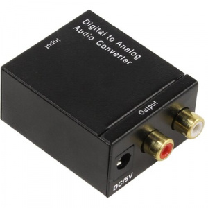 -: Toslink - 2 RCA+/ 5 2