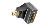 Перех HDMI гн - HDMI micro шт (угловой)