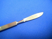 Скальпель СО-3 130х20 глазной остроконечный