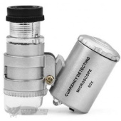 Микроскоп мини 60Х с подсветкой 9882