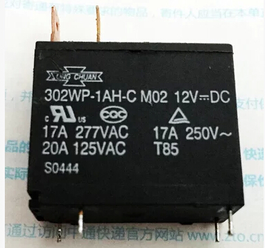 RELAY 302WP-1AH 12VDC