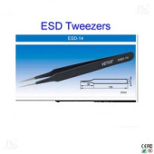 Пинцет ESD-14 антистатический