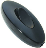 Выключатель для бра (клавишный) Makel черн/черн кн. (10064)