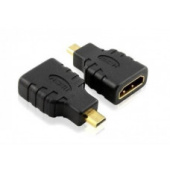 Перех HDMI гн - HDMI micro шт Gold