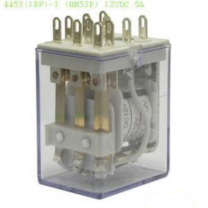 RELAY 4453(18F)-3 (HH53P) 240VAC 5