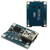Контроллер заряда аккумулятора 1А на TP4056 с защитой по току (USB TYPE-C)
